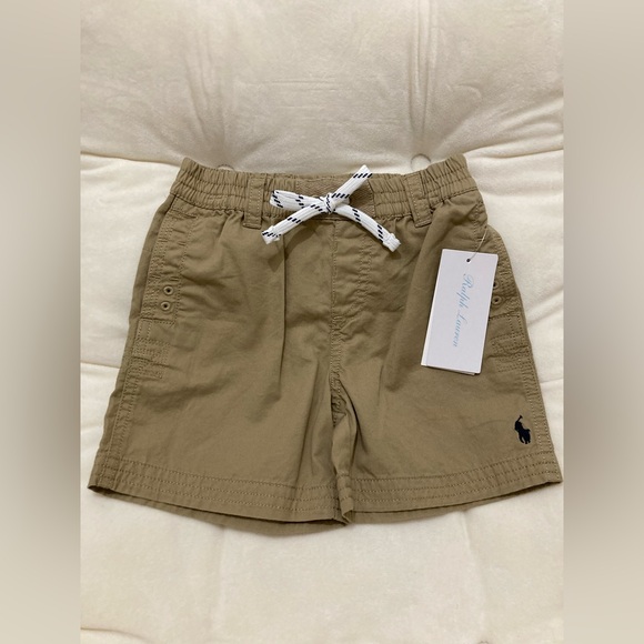 NWT POLO RALPH LAUREN KIDS SHORT BABY 18M - Picture 1 of 7